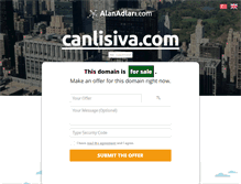Tablet Screenshot of canlisiva.com